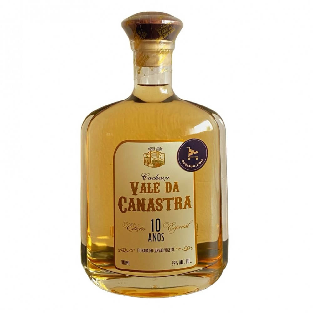 Cachaça Vale da Canastra 700ml  - Edição Especial 10 anos