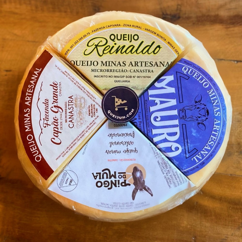 Kit 4 Queijos Canastra 2