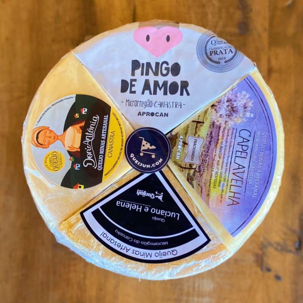 Kit 4 Queijos Canastra